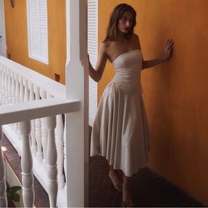 Kittie Maxi Dress in Ivory